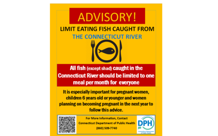 CT River Fish Consumption Advisory for CT River - June 2023